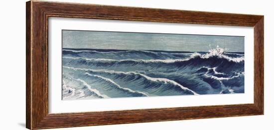 Surface Waves-Uehara Konen-Framed Giclee Print