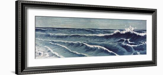 Surface Waves-Uehara Konen-Framed Giclee Print