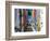 Surfboard Storage, Waikiki Beach-George Oze-Framed Photographic Print