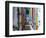 Surfboard Storage, Waikiki Beach-George Oze-Framed Photographic Print