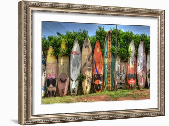 Surfboards-Robert Kaler-Framed Photographic Print