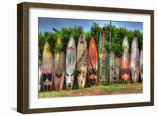 Surfboards-Robert Kaler-Framed Photographic Print