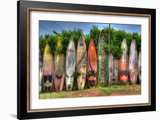 Surfboards-Robert Kaler-Framed Photographic Print