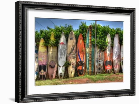 Surfboards-Robert Kaler-Framed Photographic Print