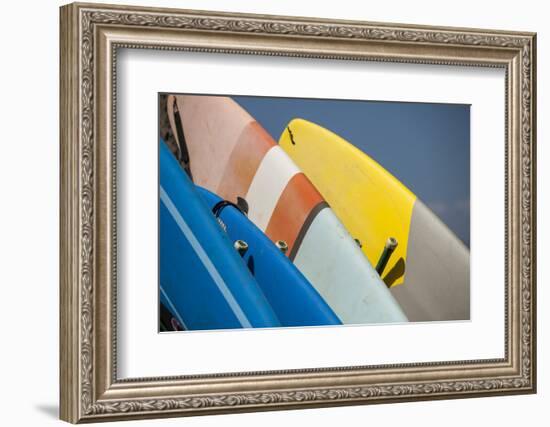 Surfboards-Aaron Matheson-Framed Photographic Print