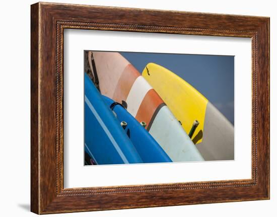 Surfboards-Aaron Matheson-Framed Photographic Print