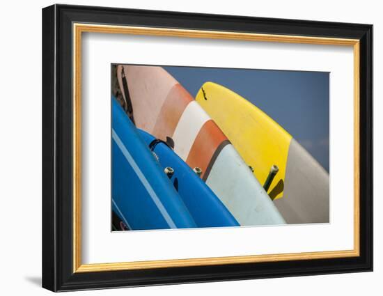 Surfboards-Aaron Matheson-Framed Photographic Print