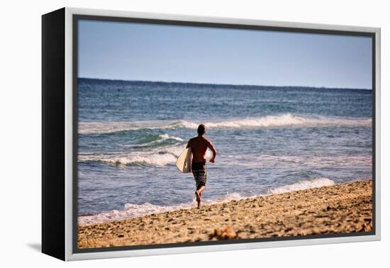 Surfer Boca Raton Florida-null-Framed Stretched Canvas