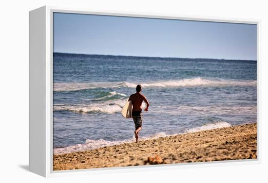 Surfer Boca Raton Florida-null-Framed Stretched Canvas