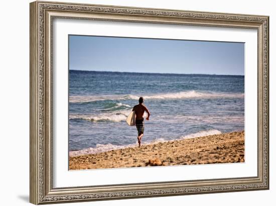 Surfer Boca Raton Florida-null-Framed Photo