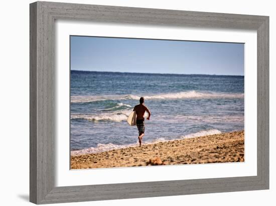 Surfer Boca Raton Florida-null-Framed Photo