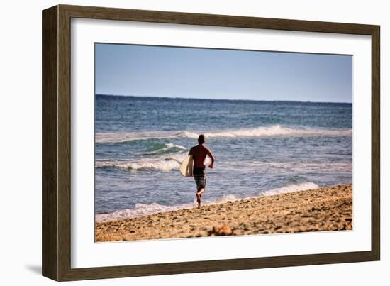 Surfer Boca Raton Florida-null-Framed Photo