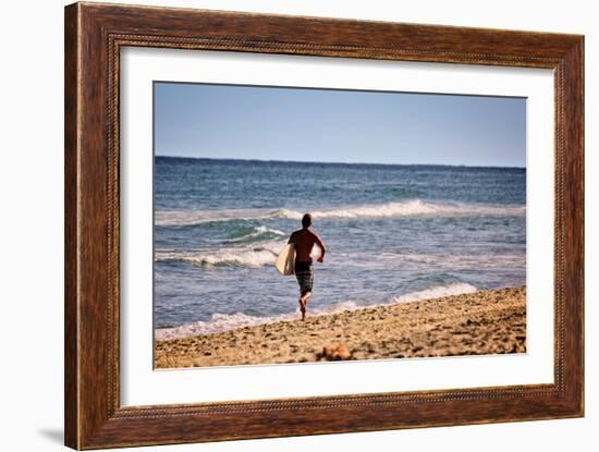 Surfer Boca Raton Florida-null-Framed Photo