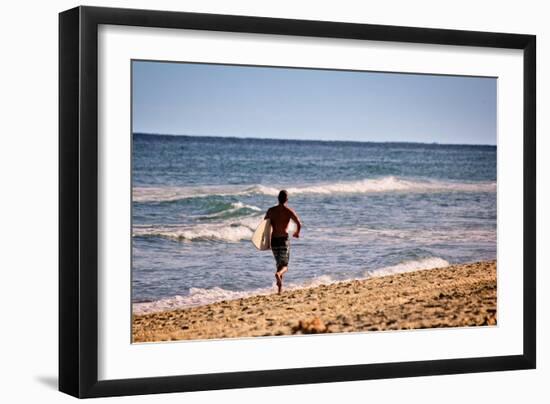 Surfer Boca Raton Florida-null-Framed Photo