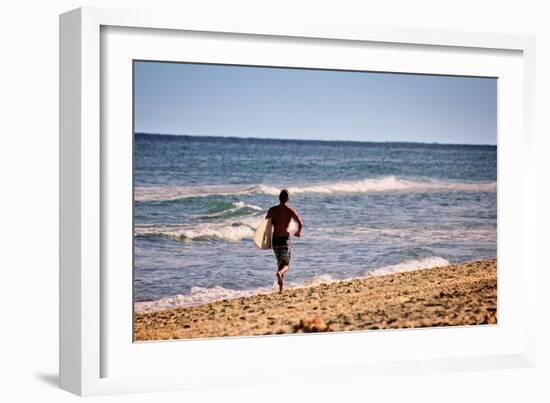 Surfer Boca Raton Florida-null-Framed Photo