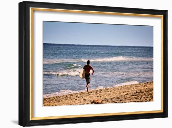 Surfer Boca Raton Florida-null-Framed Photo