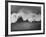 Surfer Fred Van Dyke Riding Giant Wave-George Silk-Framed Photographic Print