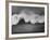 Surfer Fred Van Dyke Riding Giant Wave-George Silk-Framed Photographic Print