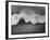 Surfer Fred Van Dyke Riding Giant Wave-George Silk-Framed Photographic Print