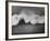 Surfer Fred Van Dyke Riding Giant Wave-George Silk-Framed Photographic Print