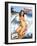 Surfer Girl-Scott Westmoreland-Framed Art Print