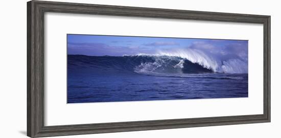 Surfer in the Ocean, Maui, Hawaii, USA-null-Framed Photographic Print