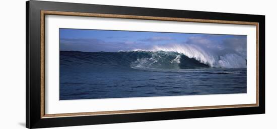 Surfer in the Sea, Maui, Hawaii, USA-null-Framed Photographic Print