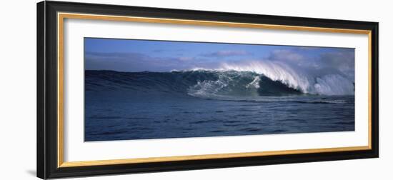 Surfer in the Sea, Maui, Hawaii, USA-null-Framed Photographic Print