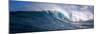 Surfer in the Sea, Maui, Hawaii, USA-null-Mounted Photographic Print