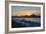 Surfer in Waves at Sunrise-Latitude 59 LLP-Framed Photographic Print