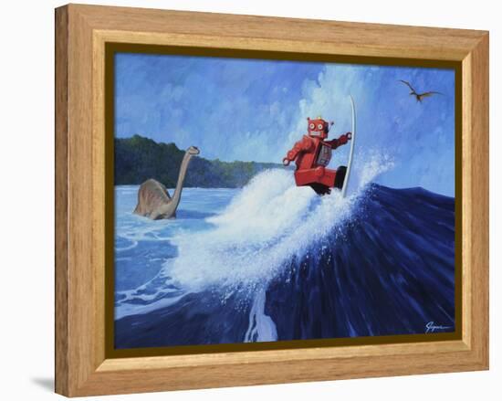 Surfer Joe-Eric Joyner-Framed Premier Image Canvas