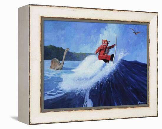 Surfer Joe-Eric Joyner-Framed Premier Image Canvas