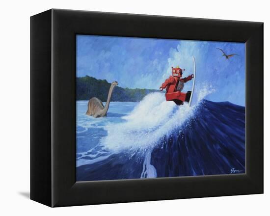 Surfer Joe-Eric Joyner-Framed Premier Image Canvas