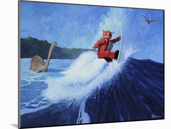 Surfer Joe-Eric Joyner-Mounted Giclee Print