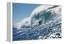 Surfer Riding a Wave-Rick Doyle-Framed Premier Image Canvas