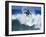 Surfer Riding a Wave-null-Framed Photographic Print