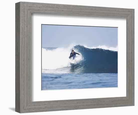 Surfer-Olivier Cadeaux-Framed Photographic Print