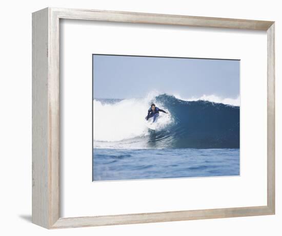 Surfer-Olivier Cadeaux-Framed Photographic Print