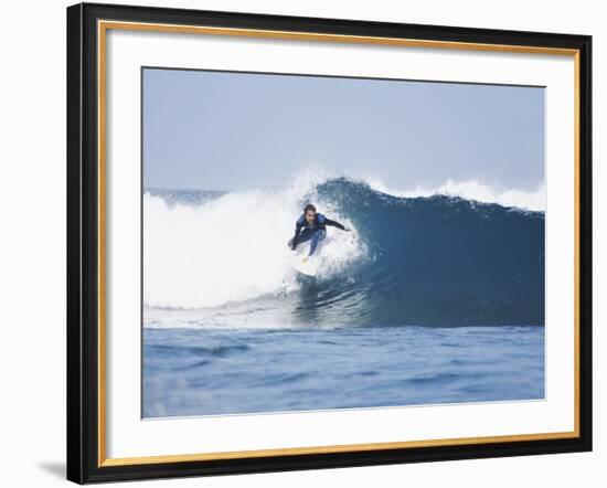 Surfer-Olivier Cadeaux-Framed Photographic Print