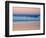 Surfers at Dusk, Gold Coast, Queensland, Australia-David Wall-Framed Photographic Print