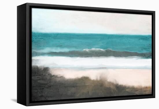 Surfers Cove-Kimberly Allen-Framed Stretched Canvas