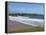 Surfers, Harlyn Bay, Cornwall, England, United Kingdom, Europe-Jeremy Lightfoot-Framed Premier Image Canvas