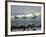 Surfers Head into the Surf at Mancora on the Northern Coast of Peru-Andrew Watson-Framed Photographic Print