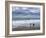 Surfers on Grande Plage Beach, Biarritz, Aquitaine, France-Nadia Isakova-Framed Photographic Print