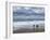 Surfers on Grande Plage Beach, Biarritz, Aquitaine, France-Nadia Isakova-Framed Photographic Print