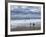 Surfers on Grande Plage Beach, Biarritz, Aquitaine, France-Nadia Isakova-Framed Photographic Print