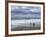 Surfers on Grande Plage Beach, Biarritz, Aquitaine, France-Nadia Isakova-Framed Photographic Print