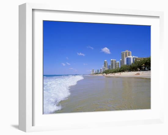 Surfers Paradise, the Gold Coast, Queensland, Australia-Mark Mawson-Framed Photographic Print