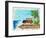 Surfers Paradise-Julie DeRice-Framed Art Print