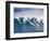Surfers Ride a Wave at Waimea Beach on the North Shore of Oahu, Hawaii-null-Framed Photographic Print